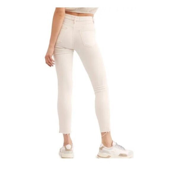 Free People Raw Hem Denim Leggings - Picture 2 of 12